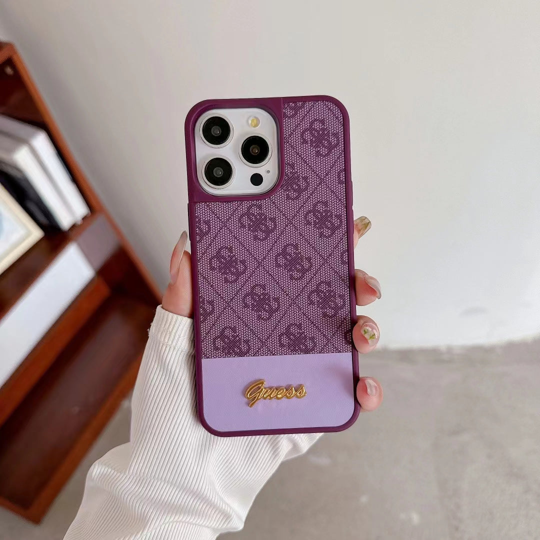 Guess Monogram For iPhone Case