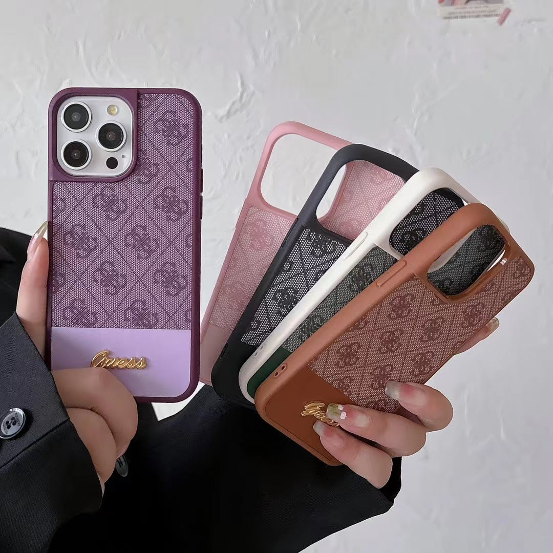 Guess Monogram For iPhone Case