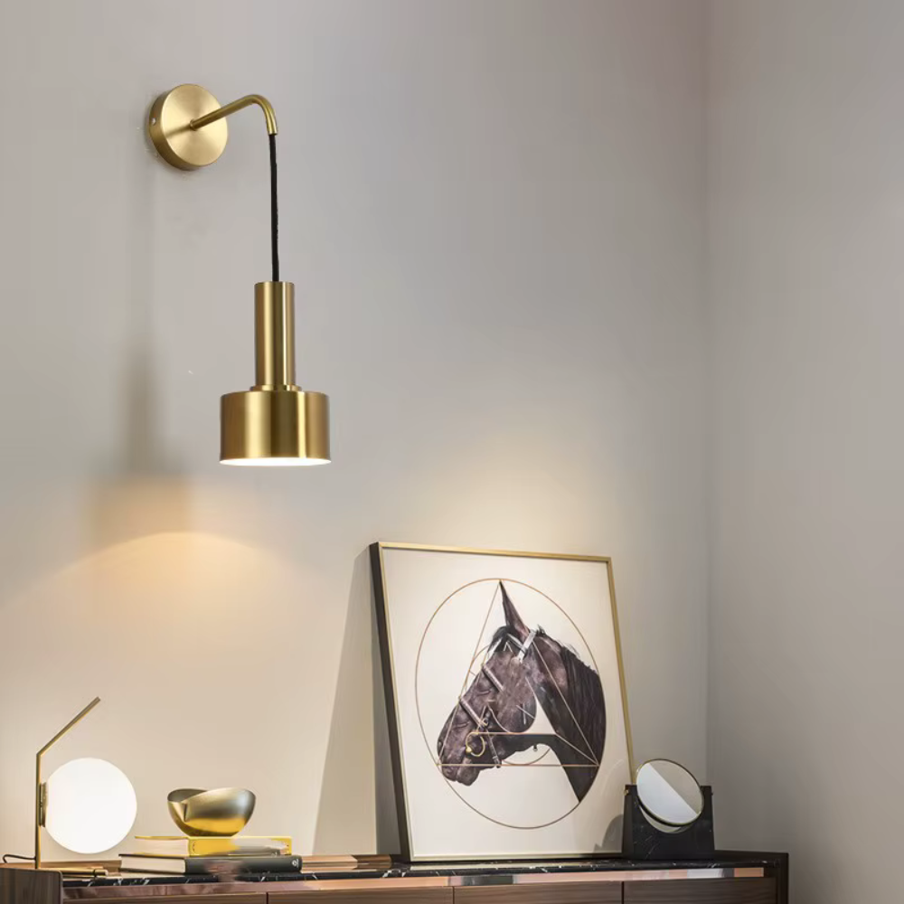 Moderne nordische Wandlampe