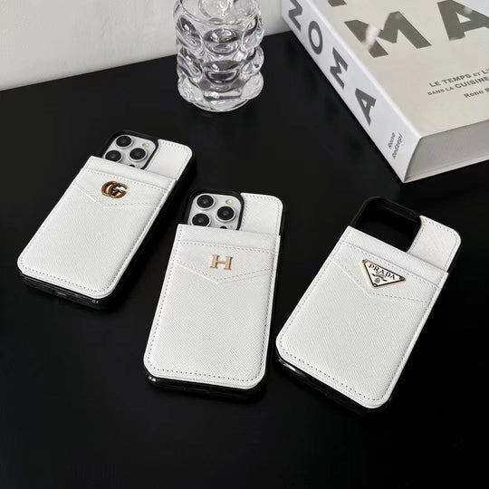 iPhone Case & Card Holder- Luxury Designer Collection