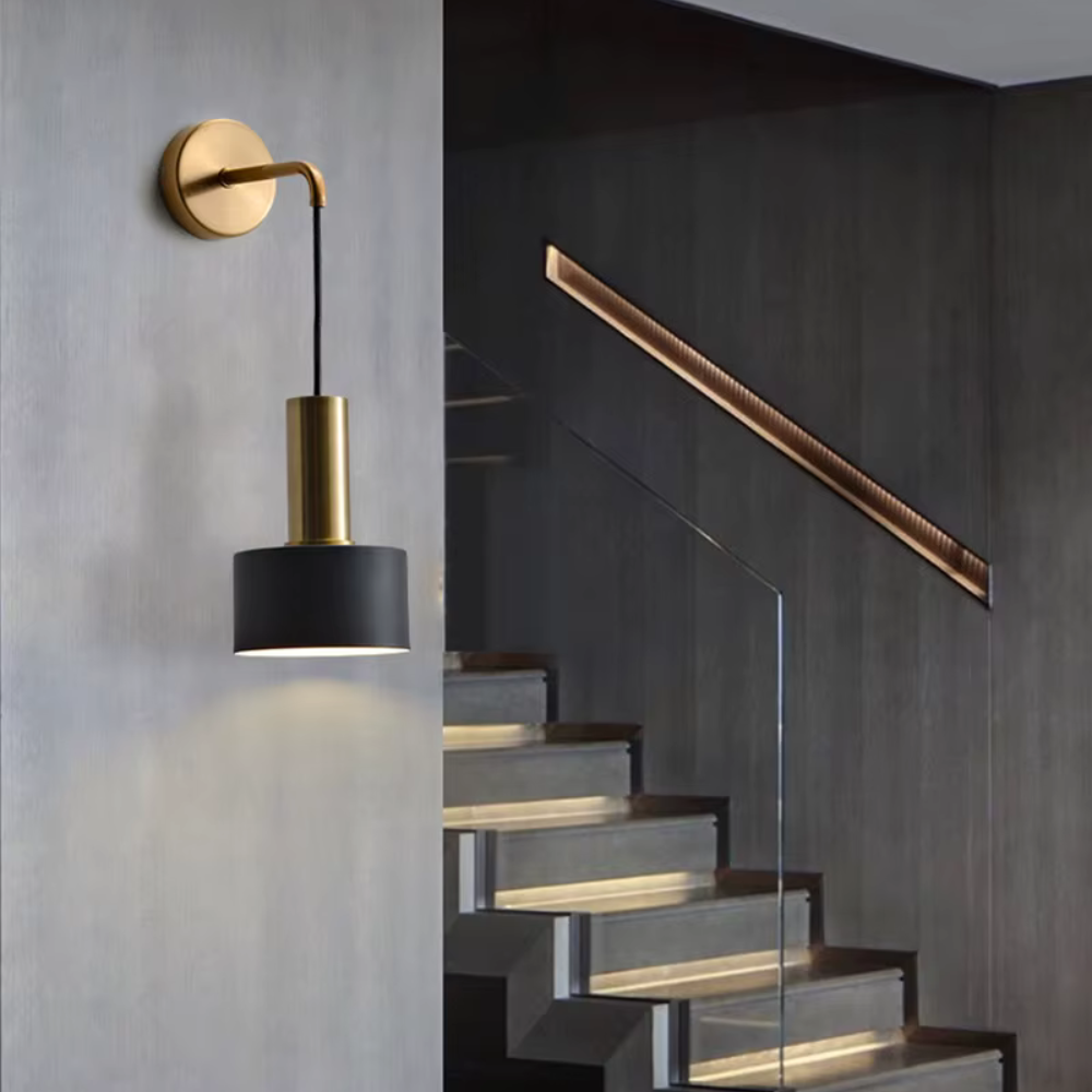 Moderne nordische Wandlampe