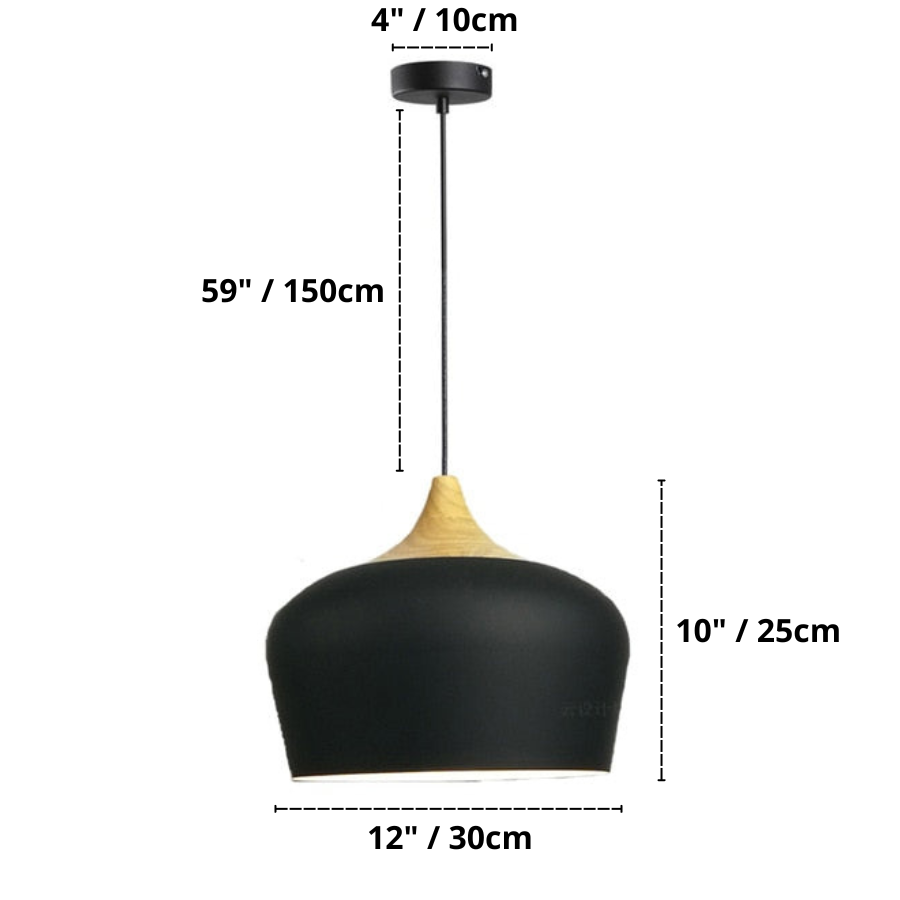Nordic Minimalist Dome Pendelleuchte
