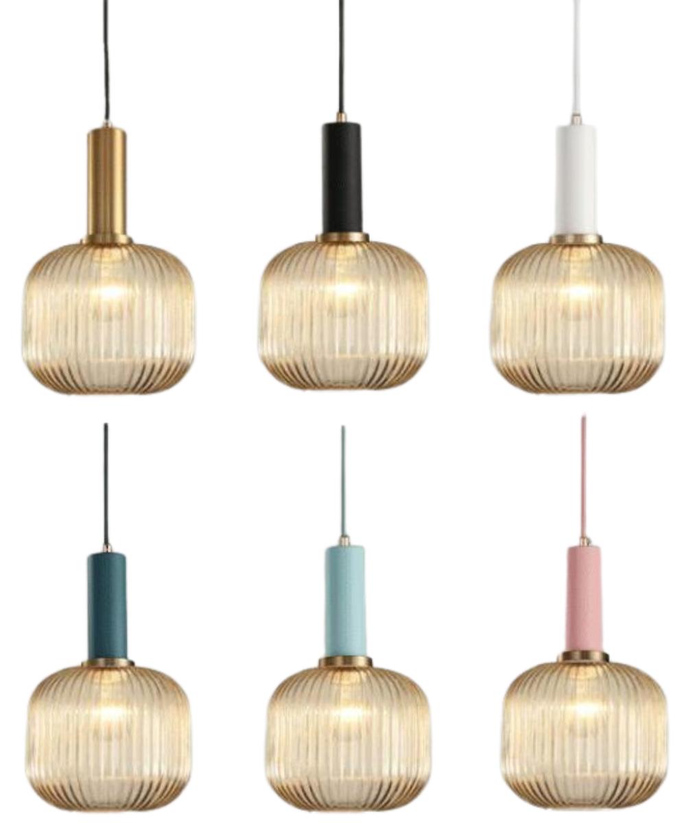 Walden - Vintage Texturierte Glas Pendelleuchten