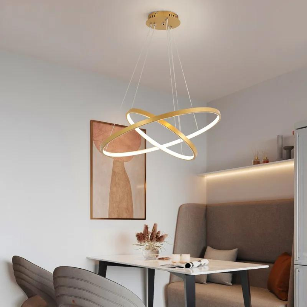 Moderner LED-Ring-Kronleuchter