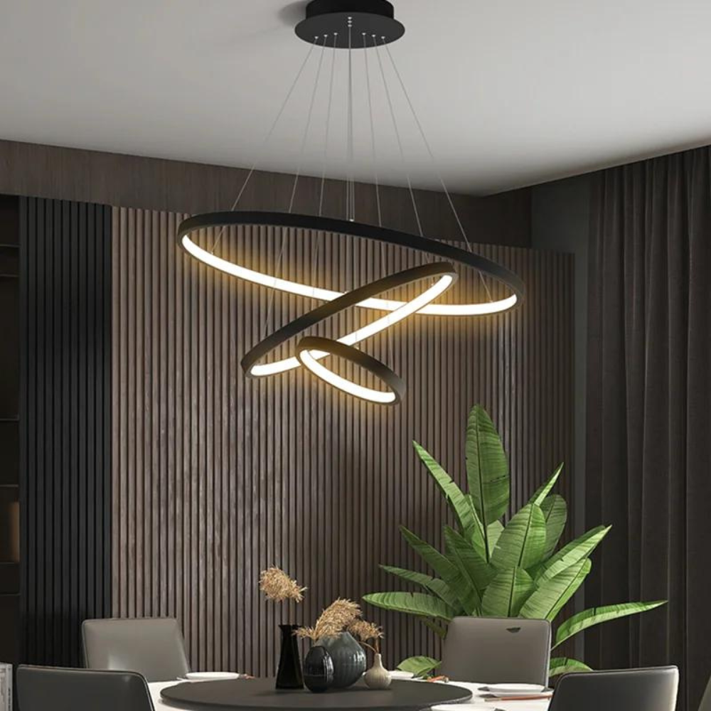 Moderner LED-Ring-Kronleuchter