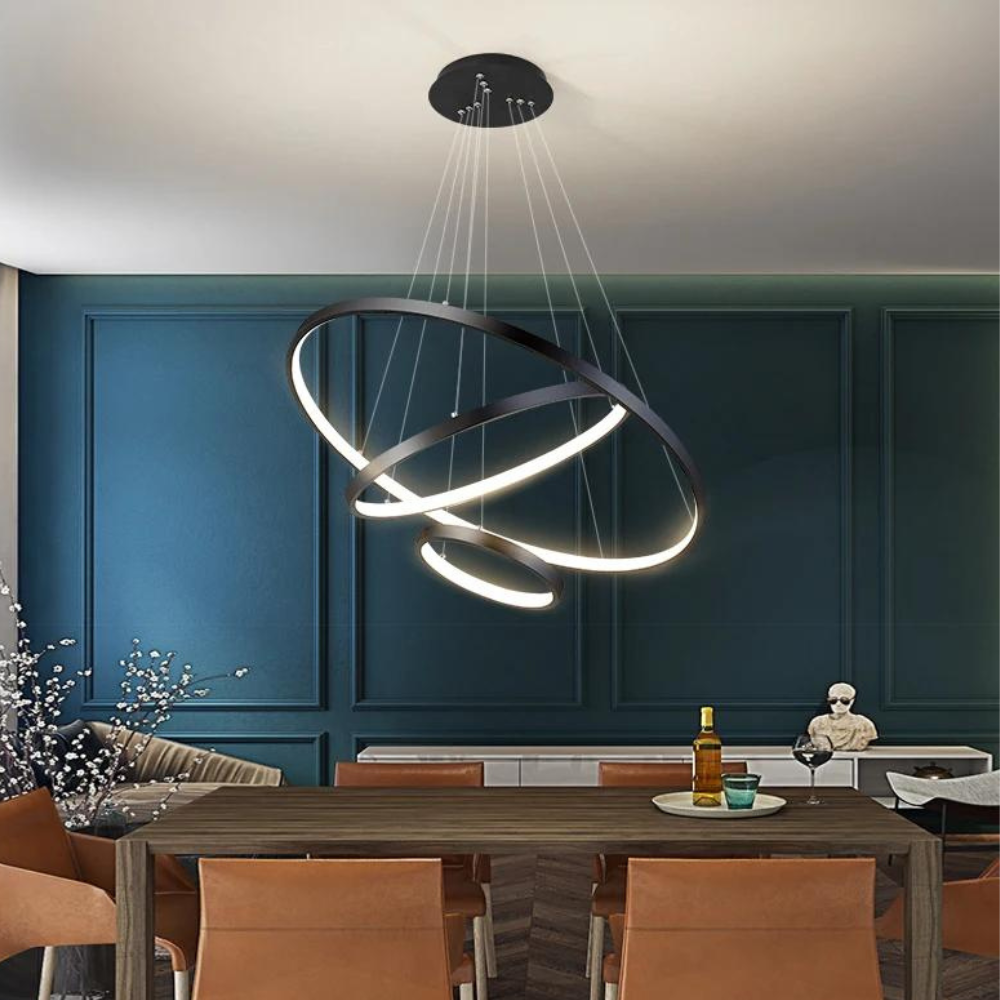 Moderner LED-Ring-Kronleuchter