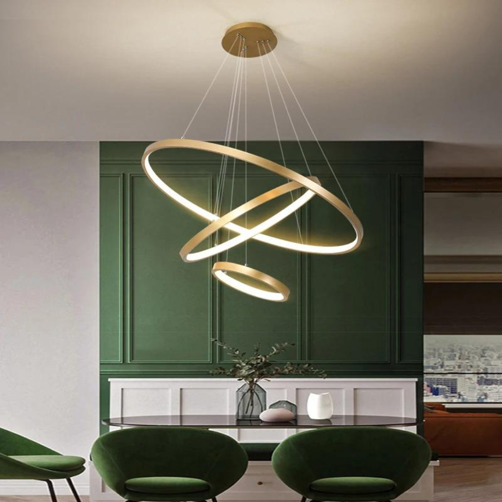 Moderner LED-Ring-Kronleuchter