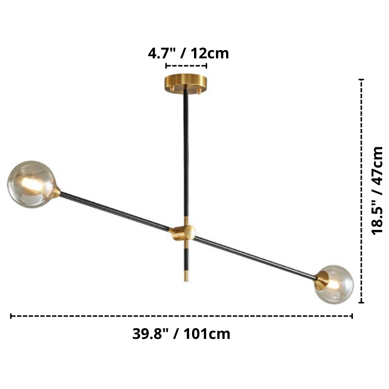 Caspian - Moderne Mehrlampen-Leuchte