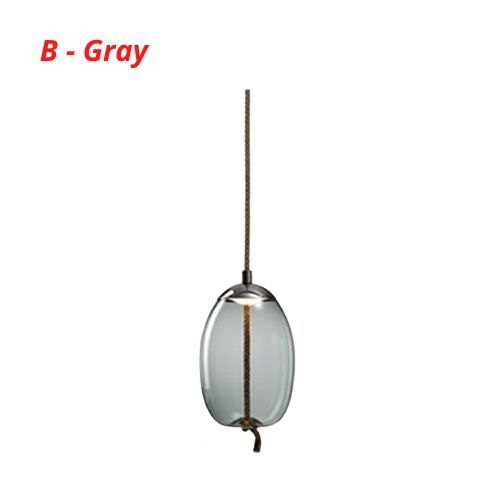 Nordic Rope & Glass Pendelleuchten