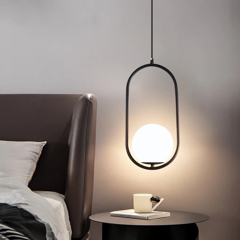 Nordic Frosted Glass Pendelleuchten