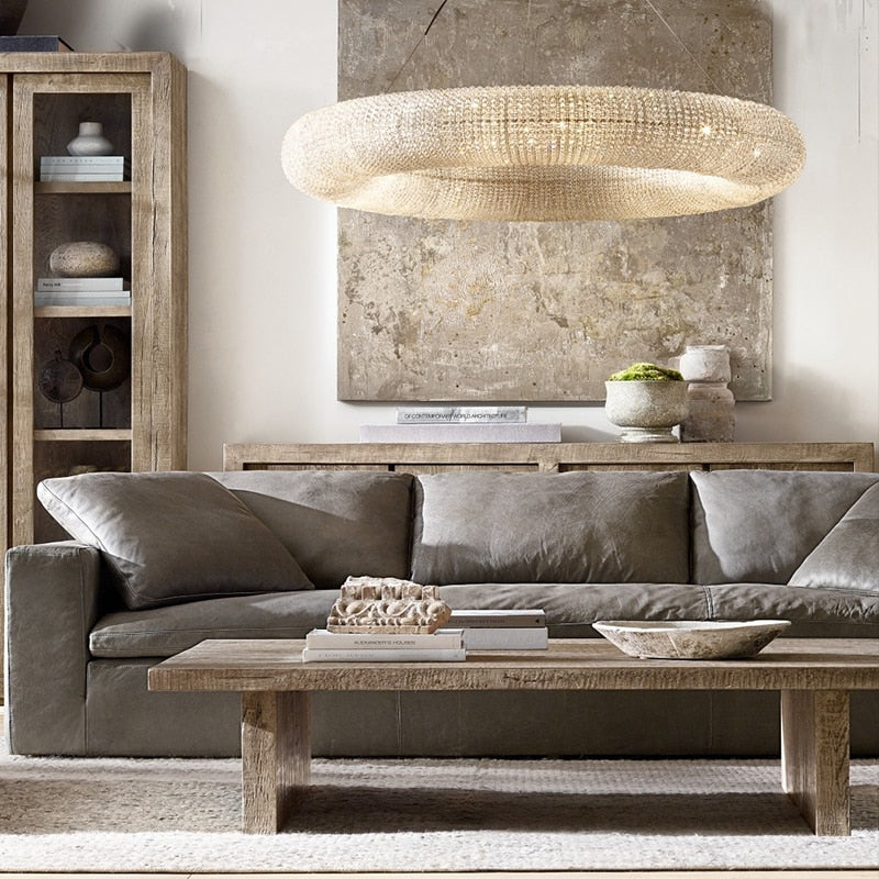 Designer Glas-Kristall-Kronleuchter