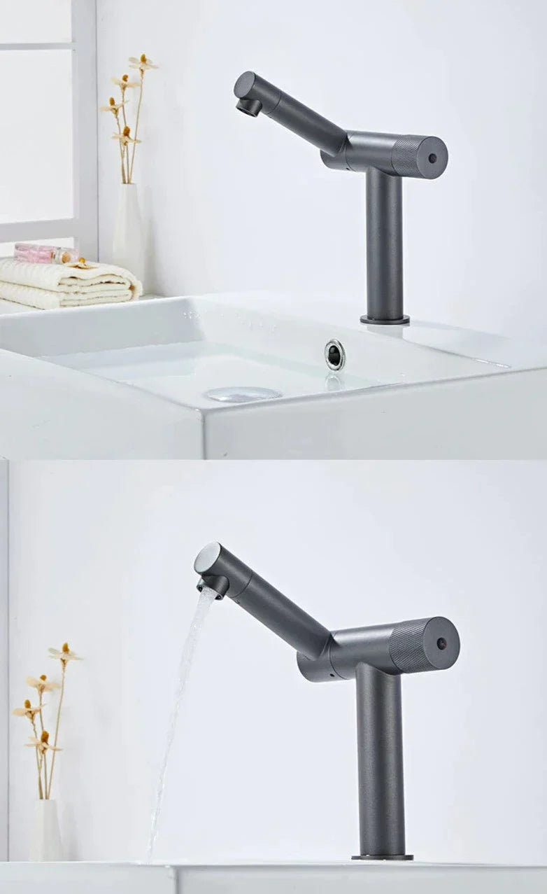 Moderne drehbare Badezimmerarmatur