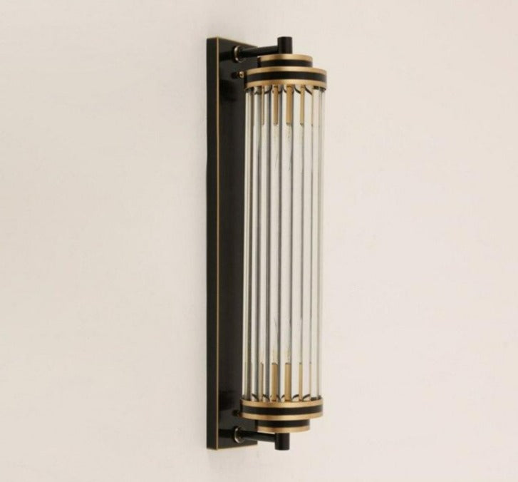 Moderne Glas-Wandleuchte