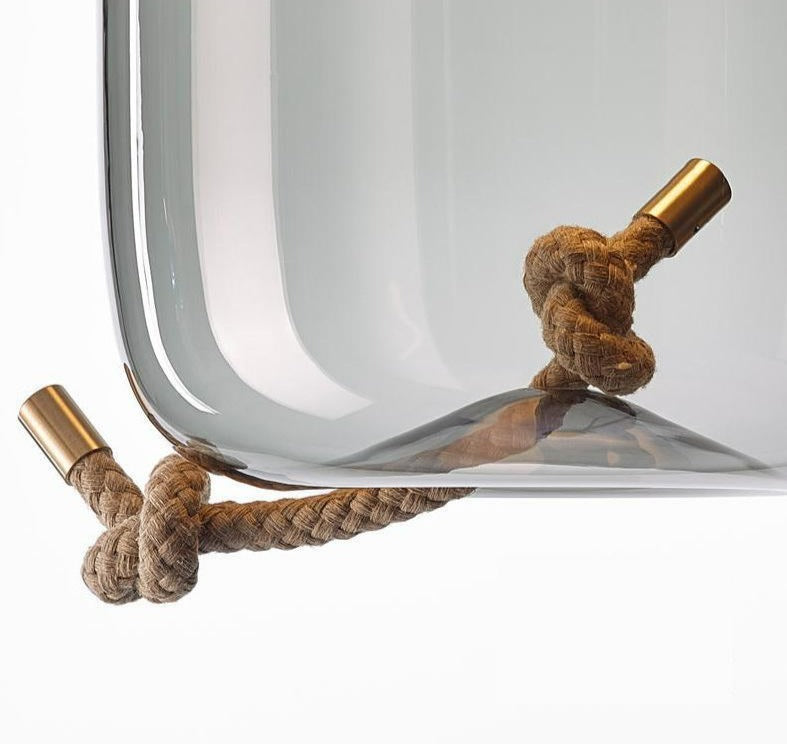 Nordic Rope & Glass Pendelleuchten
