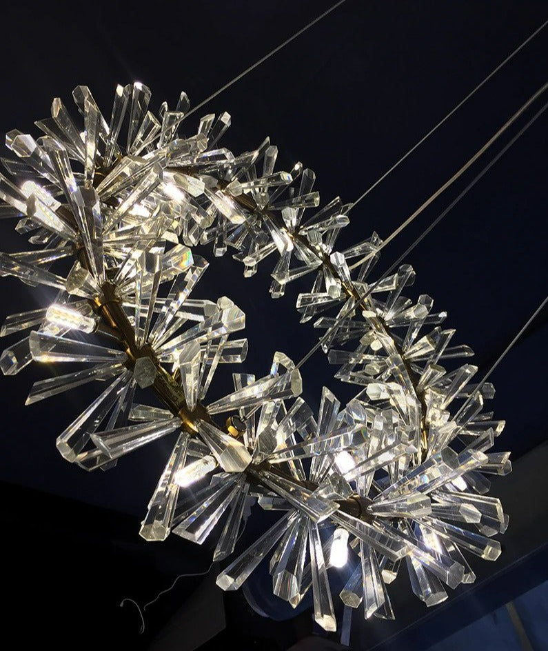 Celeste - Glas-Kristall-Kronleuchter