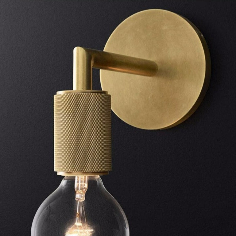 Designer Kupfer- & Glas-Wandlampen