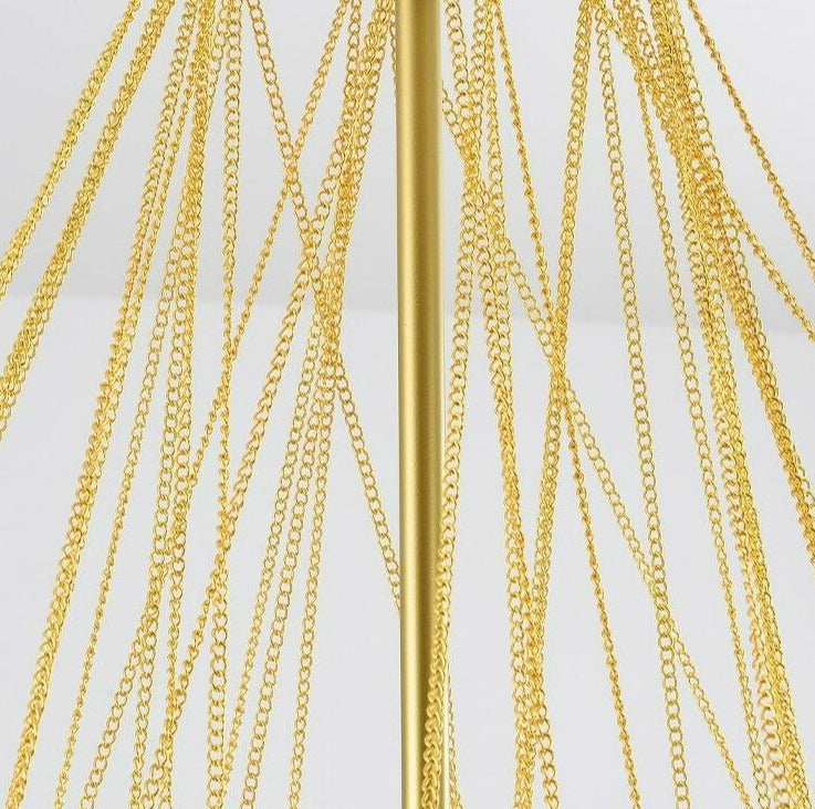 Europäischer Matt-Glas-Kronleuchter