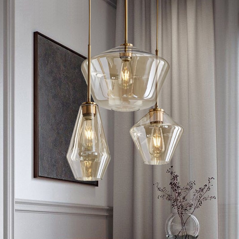 Hackett - Moderne Glas-Pendelleuchten