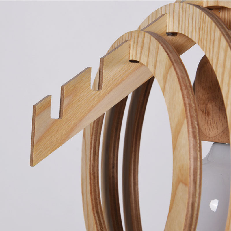 Harper - Moderne Holz-Pendelleuchte