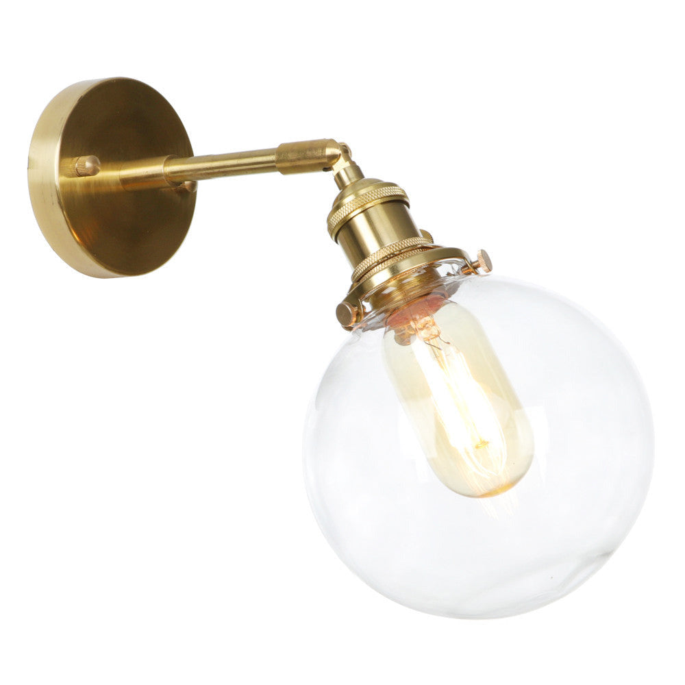 Retro Kupfer-Wandlampen