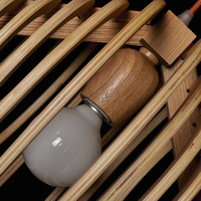 Harper - Moderne Holz-Pendelleuchte