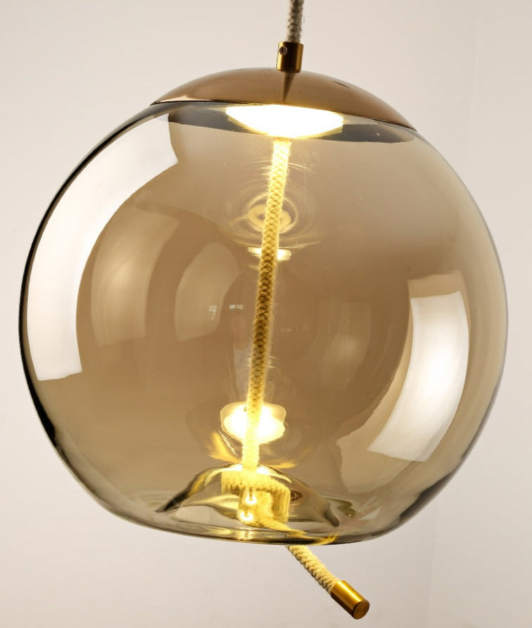 Nordic Rope & Glass Pendelleuchten