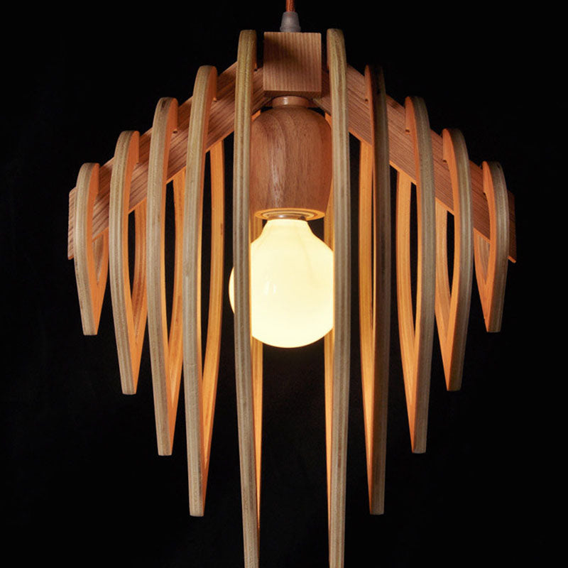Harper - Moderne Holz-Pendelleuchte