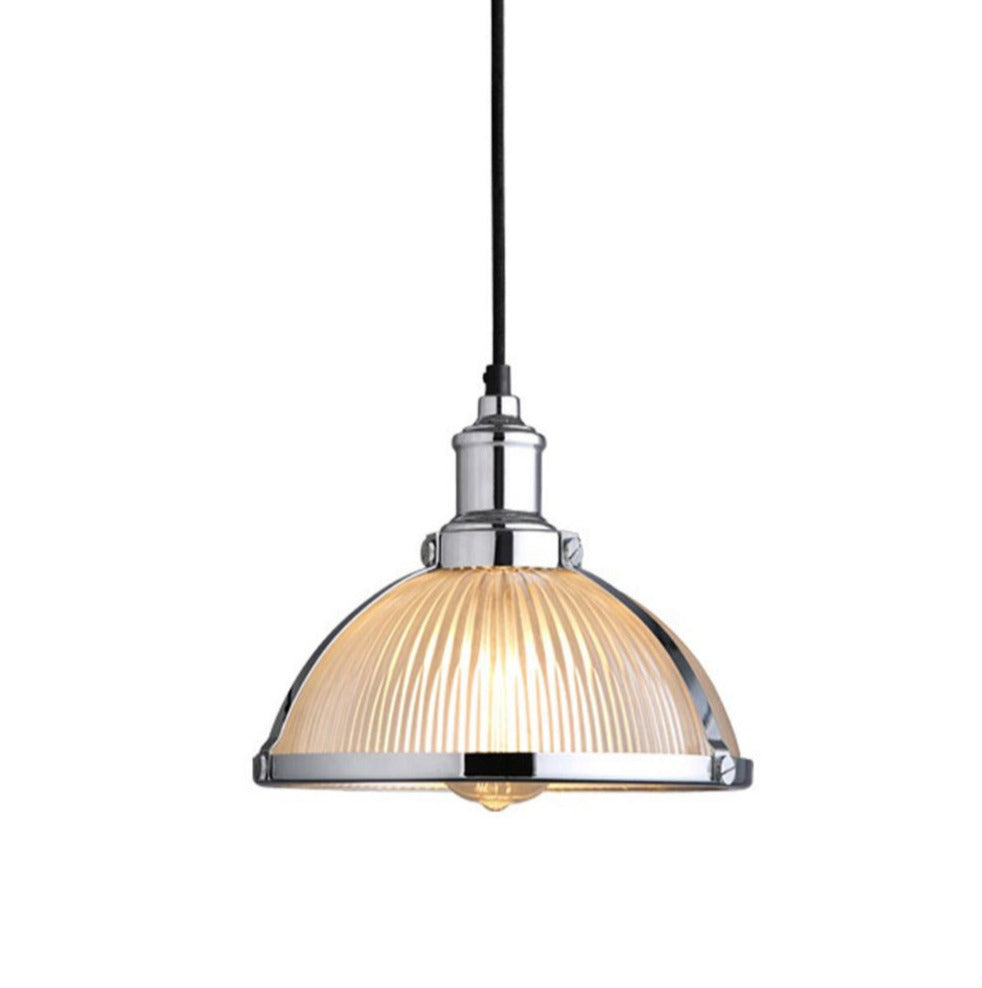 Thatcher - Retro Textured Glass Pendelleuchten