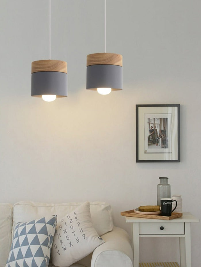 Bunte Nordische Macaroon Pendelleuchten