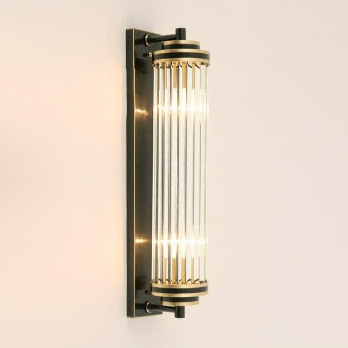 Moderne Glas-Wandleuchte