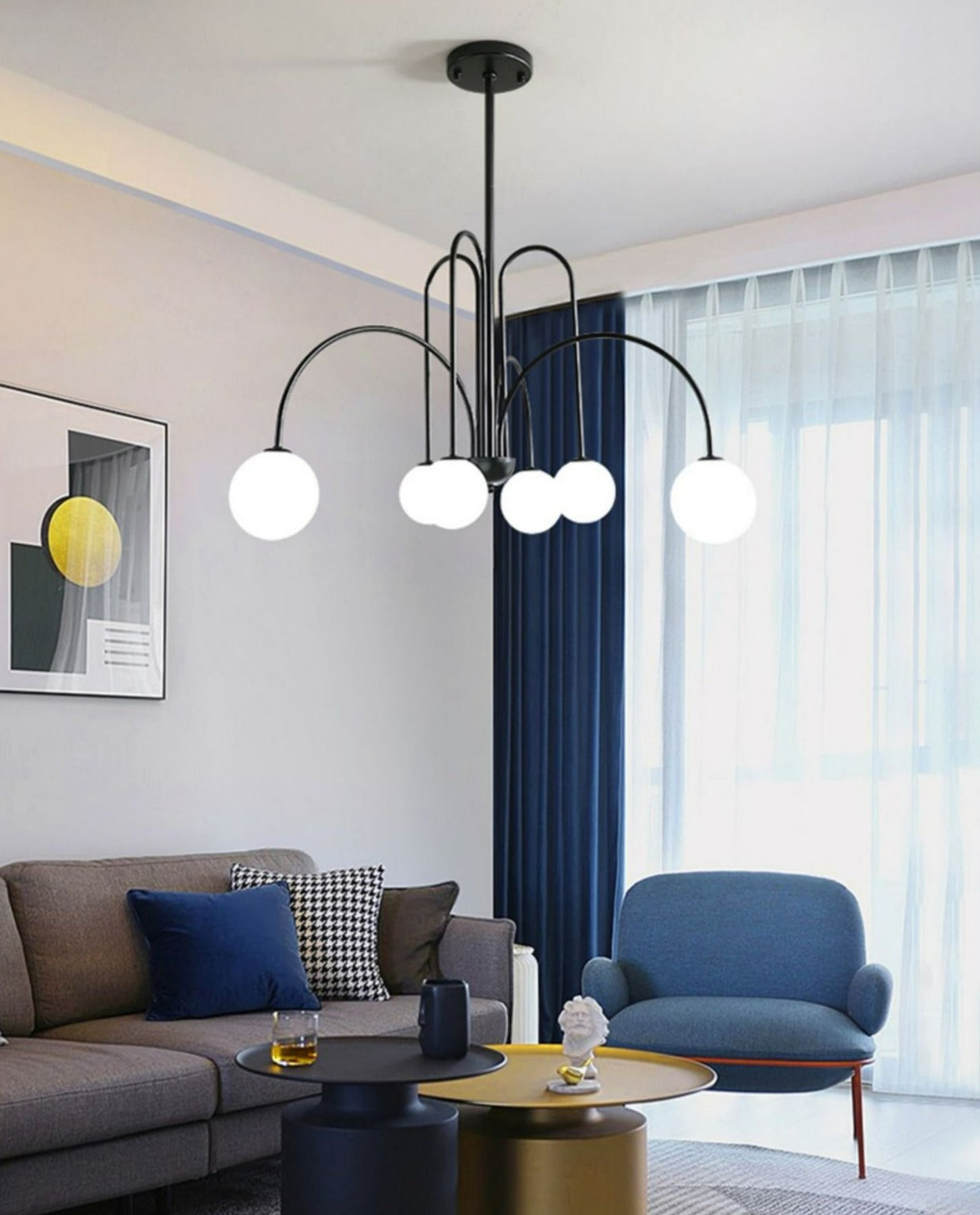Vanessa - Moderner Mehrlampen-Kronleuchter