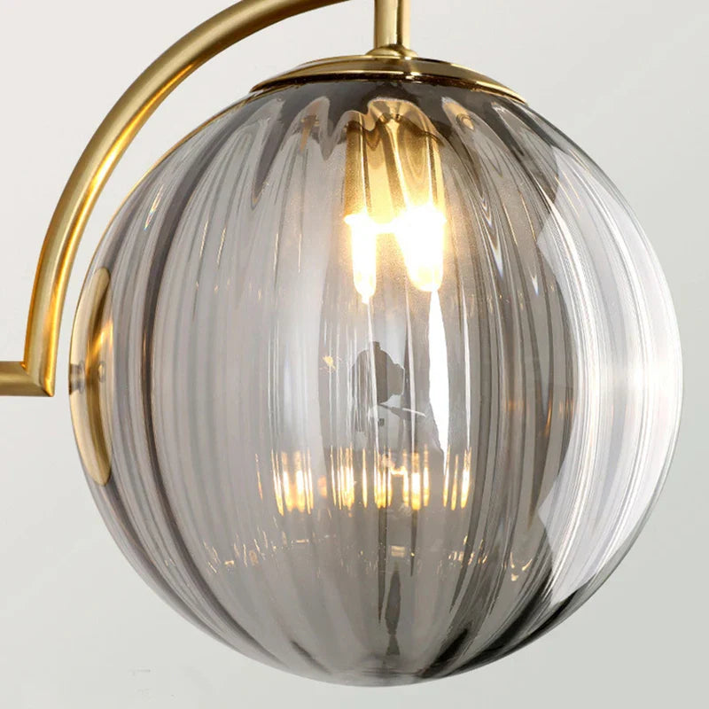 Howard - Glas-Globus-Wandlampe
