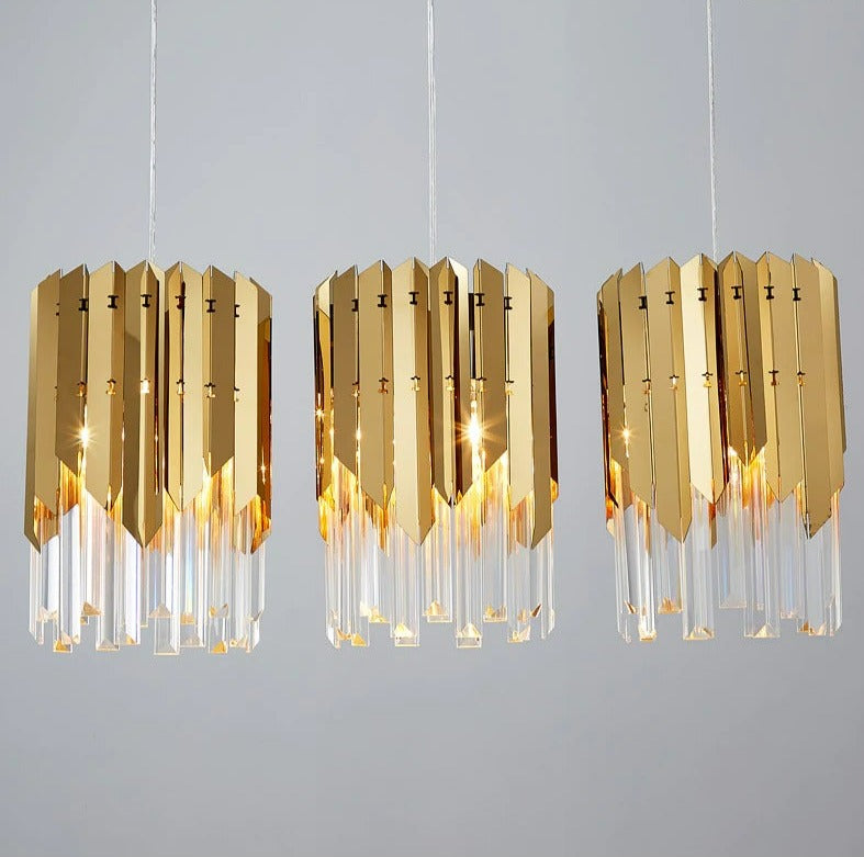 Irvin – Glas Kristall Pendelleuchten
