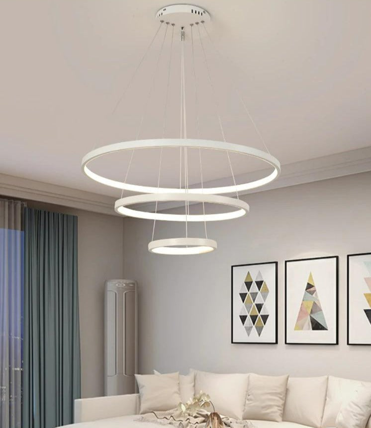 Moderner LED-Ring-Kronleuchter