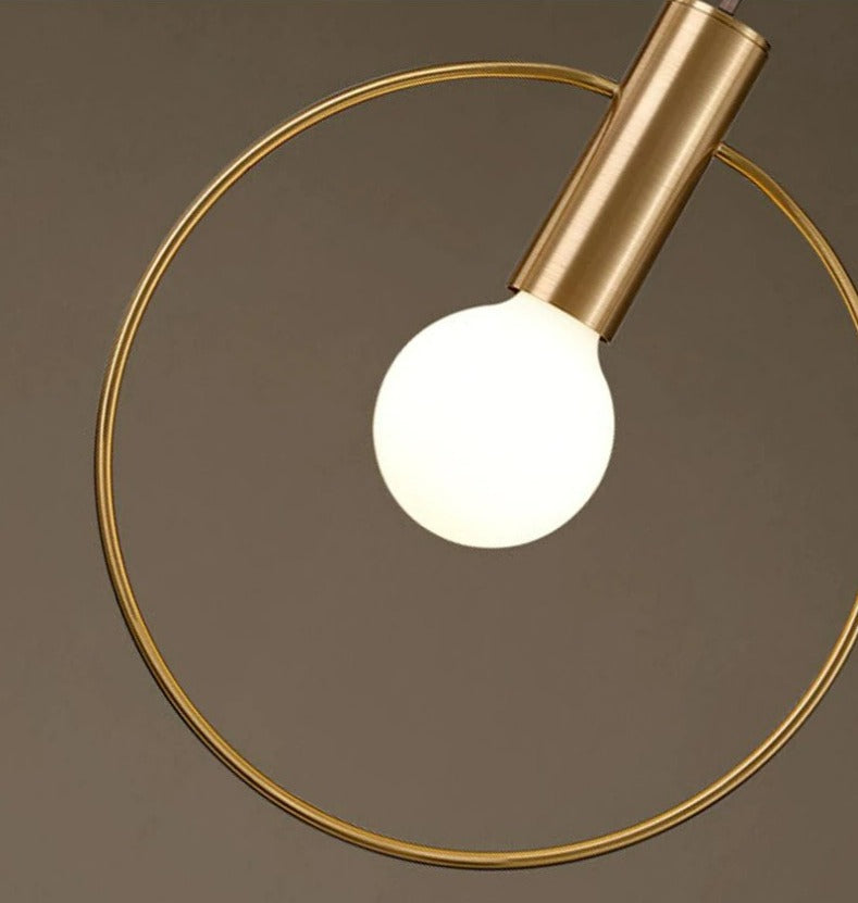 Moderne Frosted Glass Globe Pendelleuchten