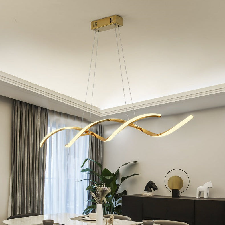 Moderne Helikale Pendelleuchte