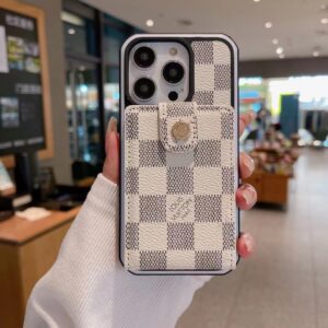 LUXURY CASE IPHONE WITH CARD HOLDER