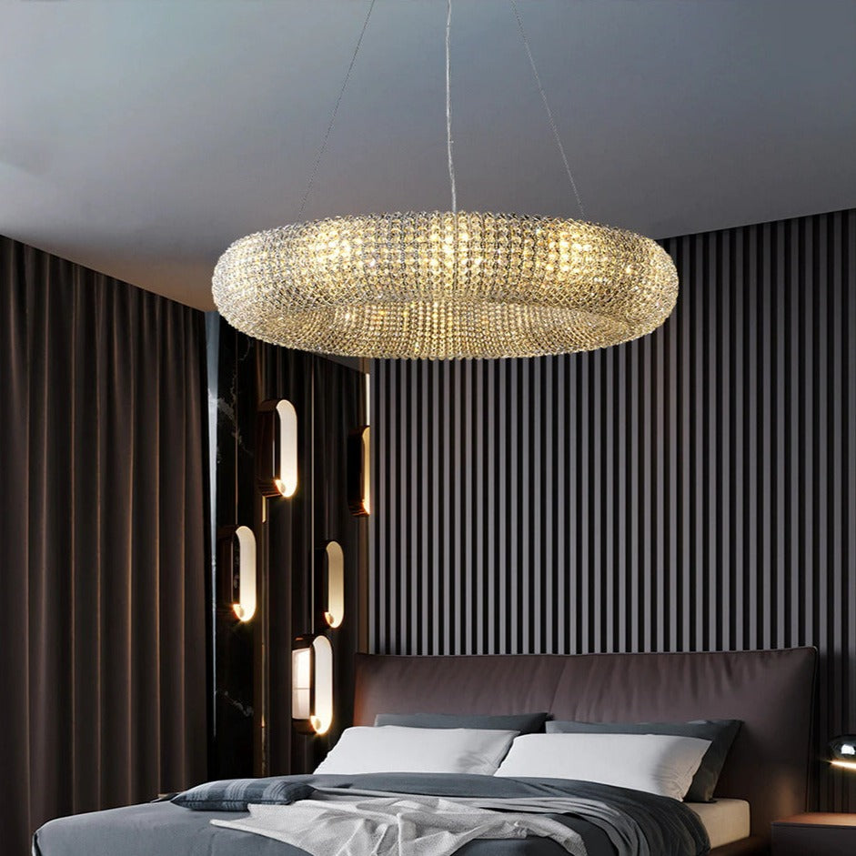 Designer Glas-Kristall-Kronleuchter