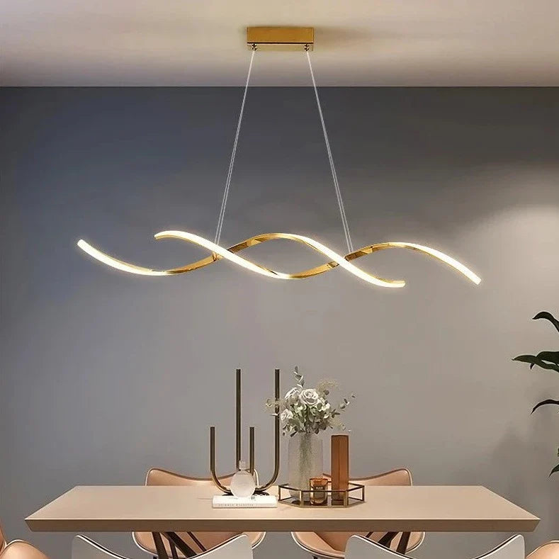 Moderne Helikale Pendelleuchte