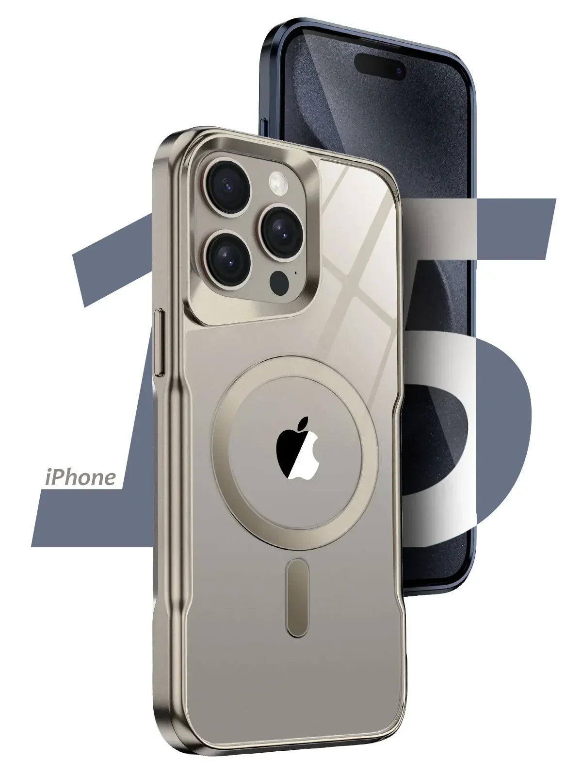 Luxury Plating Magnetic Cover