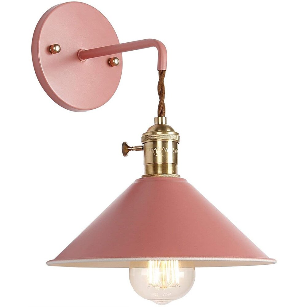 Bunte Retro-Wandlampen