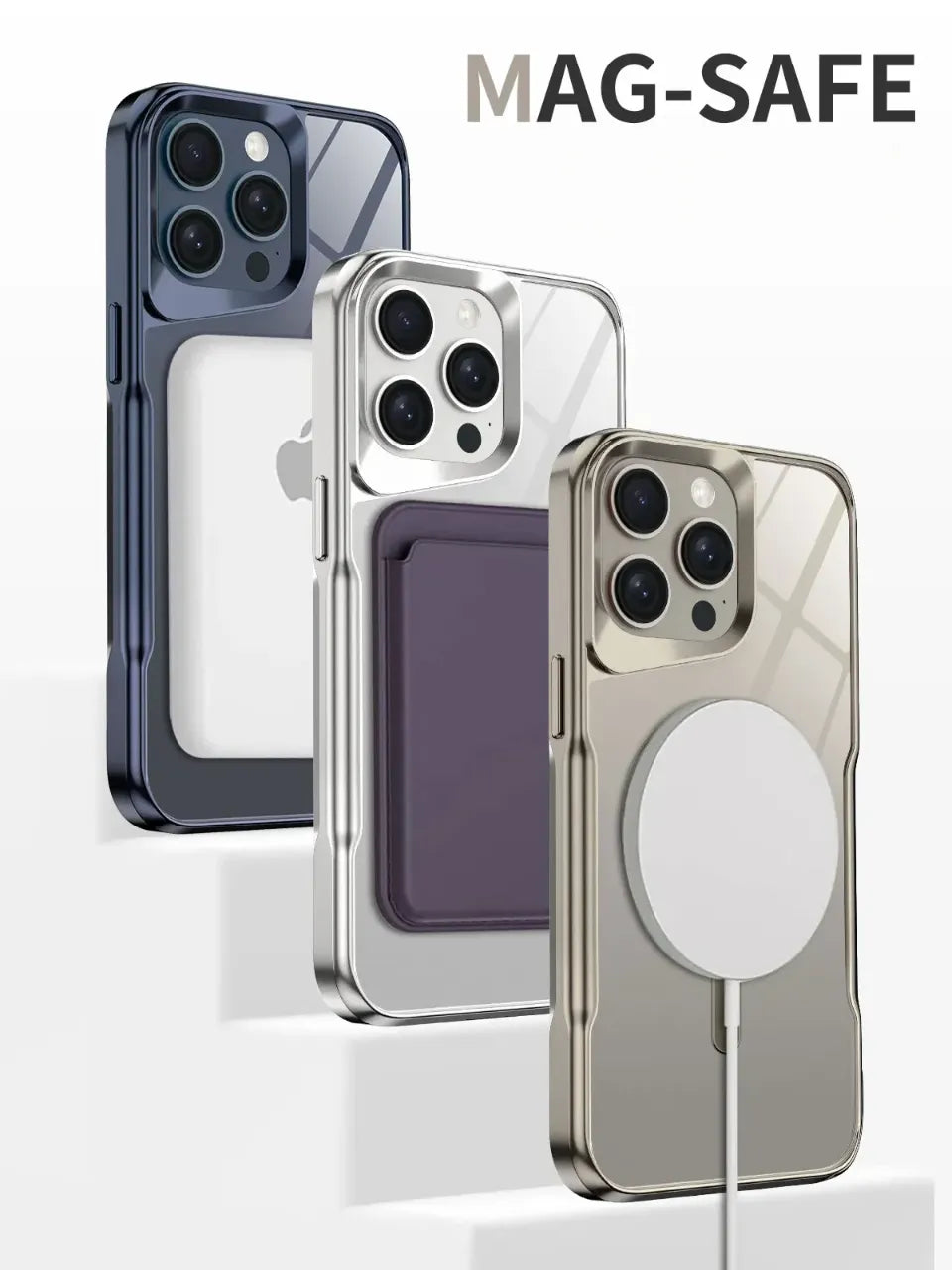 Luxury Plating Magnetic Cover