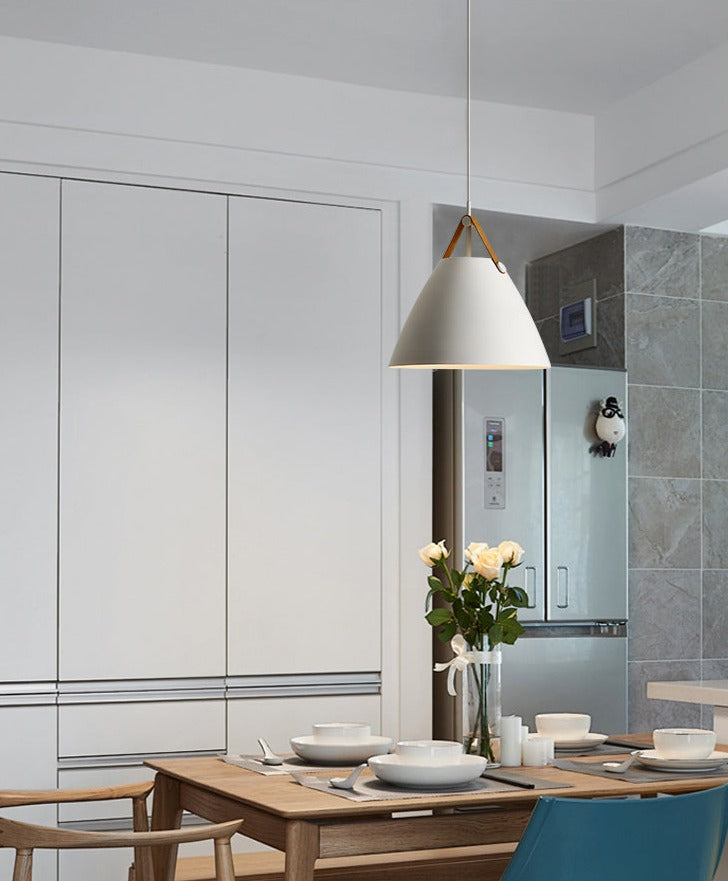 Rustikale Leder-Riemen Pendelleuchten