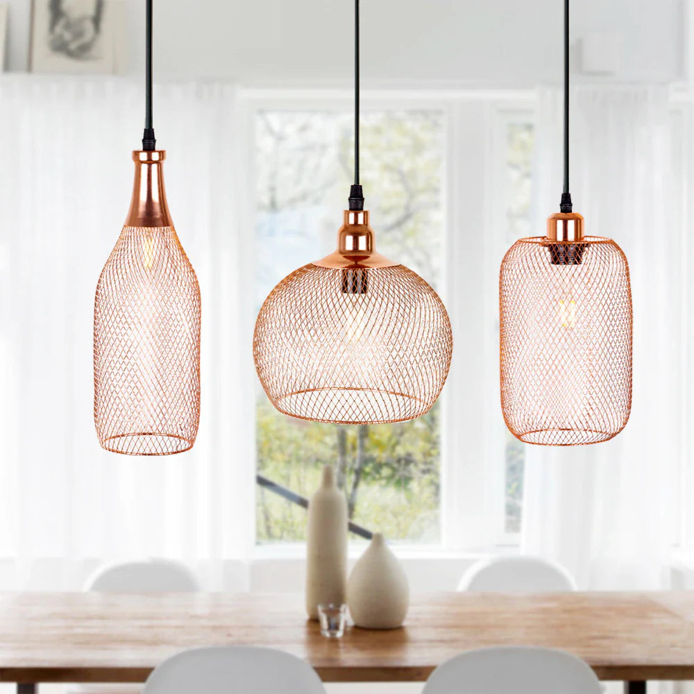 Rose – Moderne Käfig Pendelleuchten