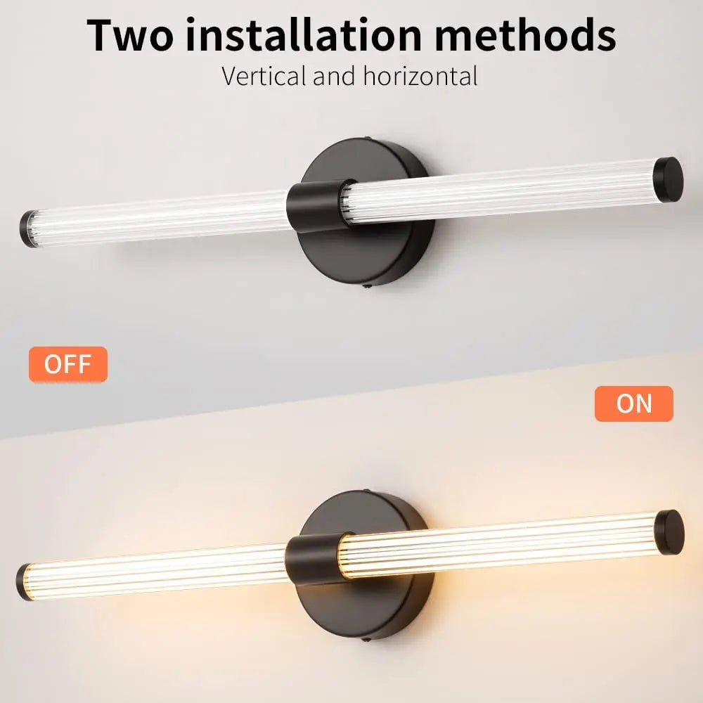 Tinsley - Zwei-Birnen LED Wand-/Waschbeckenleuchte
