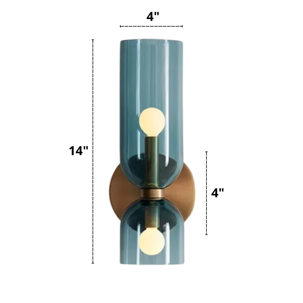 Pearl - Moderne Glas-Wandleuchte