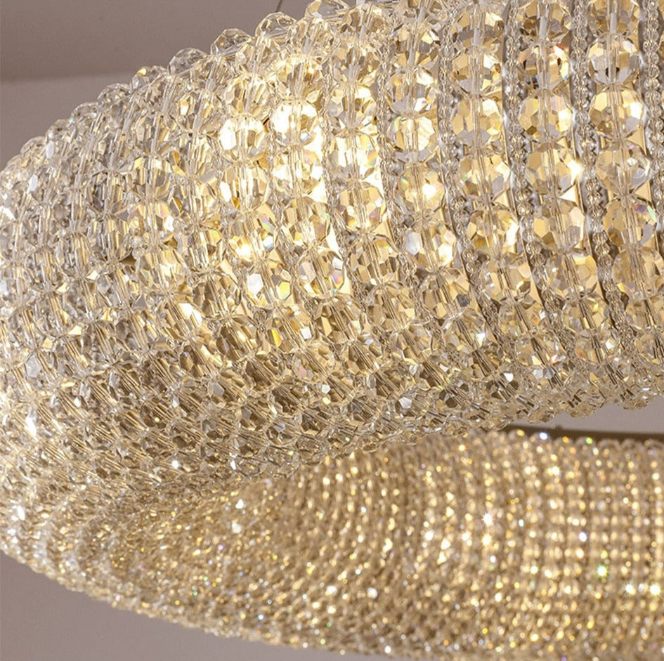 Designer Glas-Kristall-Kronleuchter