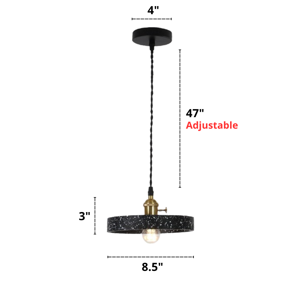 Sable – Moderne Terrazzo Pendelleuchten