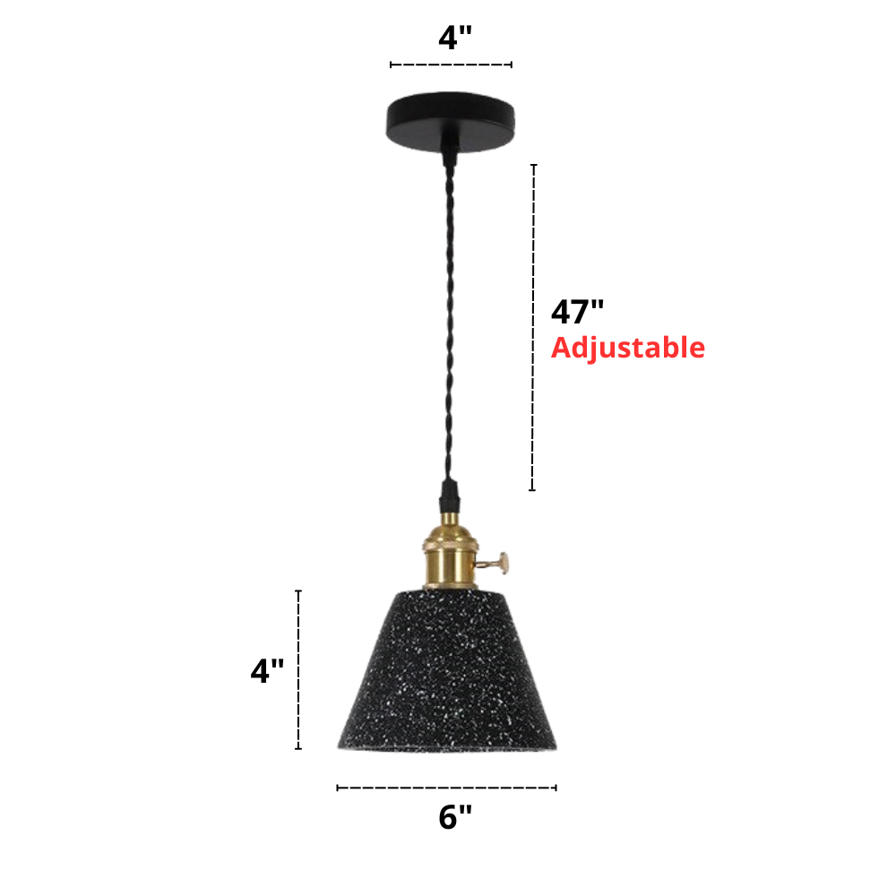 Sable – Moderne Terrazzo Pendelleuchten