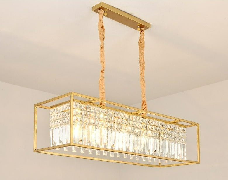 Whitley - Moderner Glas-Kristall-Kronleuchter